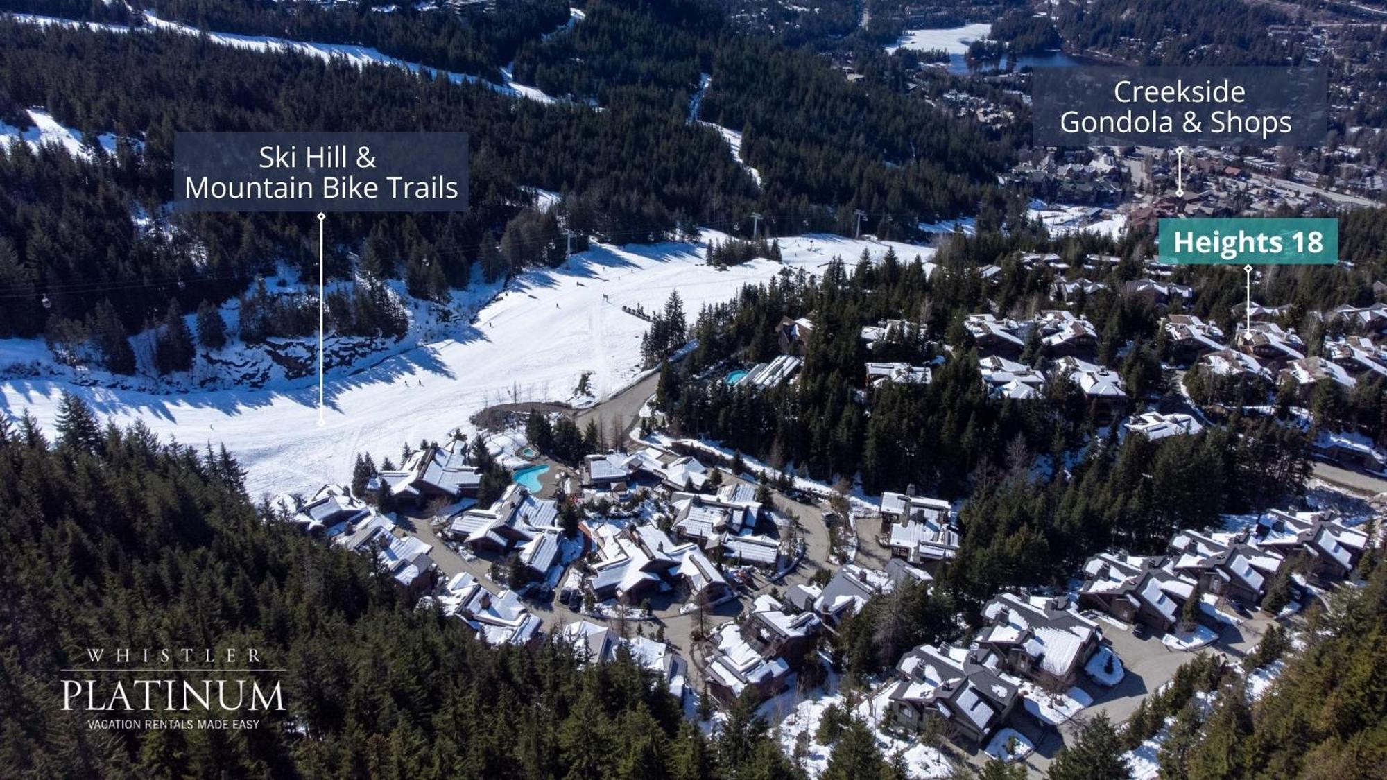 Taluswood The Heights 18 | Mountainside Townhome W/ Ski Access, Hot Tub, Tranquil Views Whistler Dış mekan fotoğraf